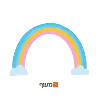 an illustration of a rainbow with the words " i 'm a rainbow " written on it