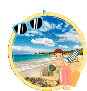 Summer Fun Summer Holidays Sticker - Summer Fun Summer Holidays Animated Stickers Stickers