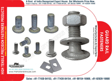 an advertisement for high tensile precision fasteners products by the fasteners house