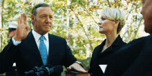swearing into office house of cards francis underwood president kevin spacey