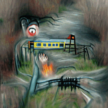 Unnerving Railway Virtualdream GIF - Unnerving Railway Virtualdream Art GIFs