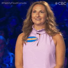 Claps Margaret GIF - Claps Margaret Family Feud Canada GIFs