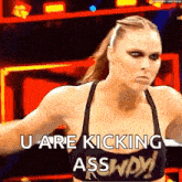 Ronda Rousey Wwe GIF - Ronda Rousey Wwe Hell In A Cell GIFs