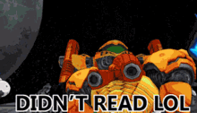 Metroid Didnt Read Lol GIF - Metroid Didnt Read Lol Samus GIFs