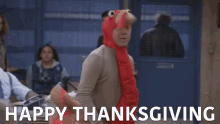 Happy Thanksgiving Charles Boyle GIF - Happy Thanksgiving Charles Boyle Tommy Gobler GIFs