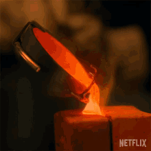 Pouring Molten Metal Locke And Key GIF - Pouring Molten Metal Locke And Key Forging GIFs