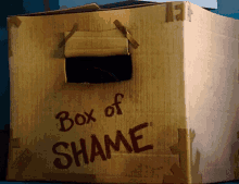 dumb box of shame hidden