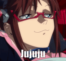 Mary Riendo GIF - Jujuju Smug Anime Girl Anime GIFs