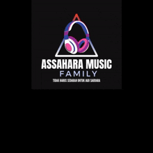a poster for assahara music family next
