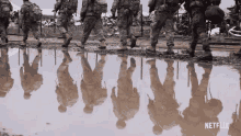 Soldiers Father Soldier Son GIF - Soldiers Father Soldier Son Walking GIFs