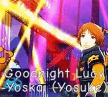 Goodnight Lucy Goodnight Yosuke GIF - Goodnight Lucy Goodnight Yosuke Yosuke Hanamura GIFs