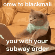 Blackmail Subway GIF - Blackmail Subway GIFs