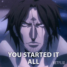You Started It All Trevor Belmont GIF - You Started It All Trevor Belmont Richard Armitage GIFs