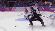 Down But Not Out Ice Hockey GIF - Down But Not Out Ice Hockey Olympics GIFs