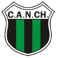 a black and green shield with the words c.a.n.ch. on it