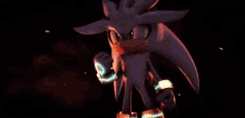 Silver The Hedgehog Sonic GIF - Silver The Hedgehog Sonic Flames GIFs