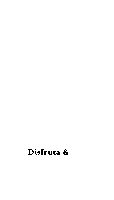 a white background with the words disfruta & written in black on it .