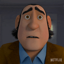 a cartoon character with a netflix logo on the bottom right