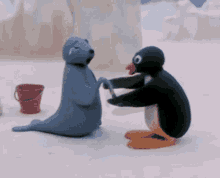 Pingu Pingu Seal GIF - Pingu Pingu Seal Robby Seal GIFs