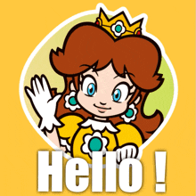 Hello Daisy GIF - Hello Daisy Mario GIFs