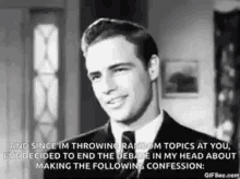 Marlon Brando Wink GIF - Marlon Brando Wink Flirt GIFs