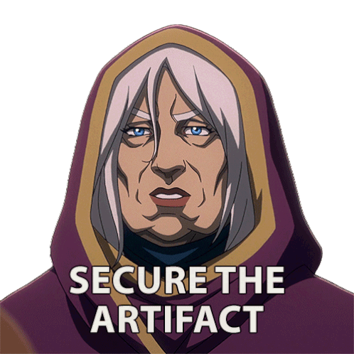 Secure The Artifact That I Seek Majestra Sticker - Secure The Artifact That I Seek Majestra Masters Of The Universe Revelation Stickers