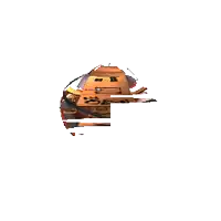 a computer generated image of a sphere with the letters ac on the side