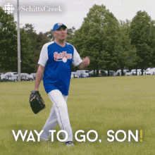 Way To Go Son Johnny Rose GIF - Way To Go Son Johnny Rose Johnny GIFs