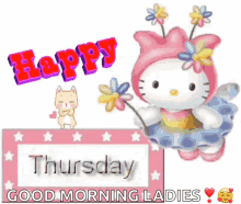 Thursday Happy Thursday GIF - Thursday Happy Thursday Hello Kitty GIFs