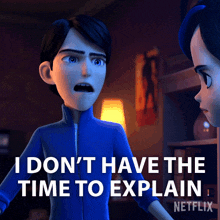 I Dont Have The Time To Explain Jim Lake Jr GIF - I Dont Have The Time To Explain Jim Lake Jr Trollhunters Tales Of Arcadia GIFs