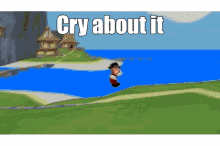 Mario Link GIF - Mario Link Cry About It GIFs