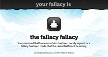 Fallacy Fallacy GIF - Fallacy Fallacy GIFs