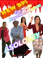 a group of people are dancing in front of a banner that says new bpi