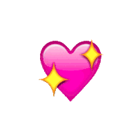Sparkling Heart Sticker
