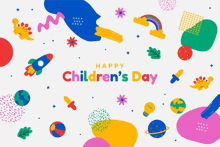 Happy Children'S Day Kids GIF - Happy Children'S Day Kids Toys GIFs