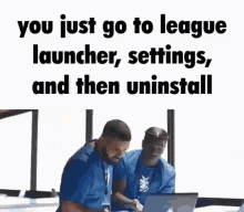 league uninstall