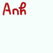 a white background with red and yellow writing that says anh co yeu tai hong