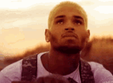 Chris Brown Thinking GIF