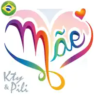 a colorful heart with the word mae written in it