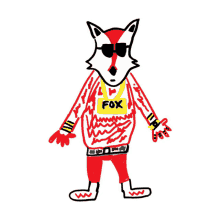 flexn fox veefriends drip stylish cool