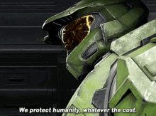 Halo Master Chief GIF - Halo Master Chief We Protect Humanity GIFs