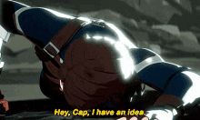 Marvels What If Hey Cap GIF - Marvels What If Hey Cap I Have An Idea GIFs