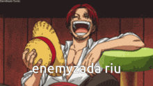 Enemyzada One Piece GIF - Enemyzada One Piece Shanks GIFs