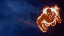 Human Torch Johnny Storm GIF - Human Torch Johnny Storm Fantastic Four GIFs