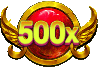a logo for a game that says 500x