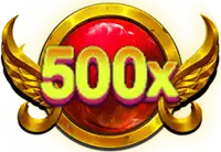 a logo for a game that says 500x