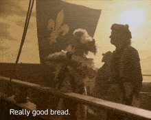 A Damned Man French Pirates GIF - A Damned Man French Pirates Really Good Bread GIFs