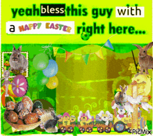 Bless This Guy With A Happy Easter Bless This Guy With Presents GIF - Bless This Guy With A Happy Easter Bless This Guy With Presents Kill This Guy With Hammers GIFs