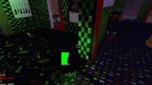 a screenshot of a video game with a green screen and the number 20