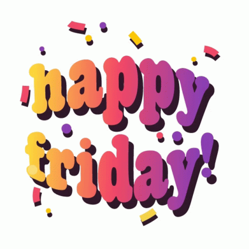 Happy Friday Weekend Sticker - Happy Friday Weekend Finally - Discover ...